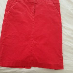 Corduroy Skirt
